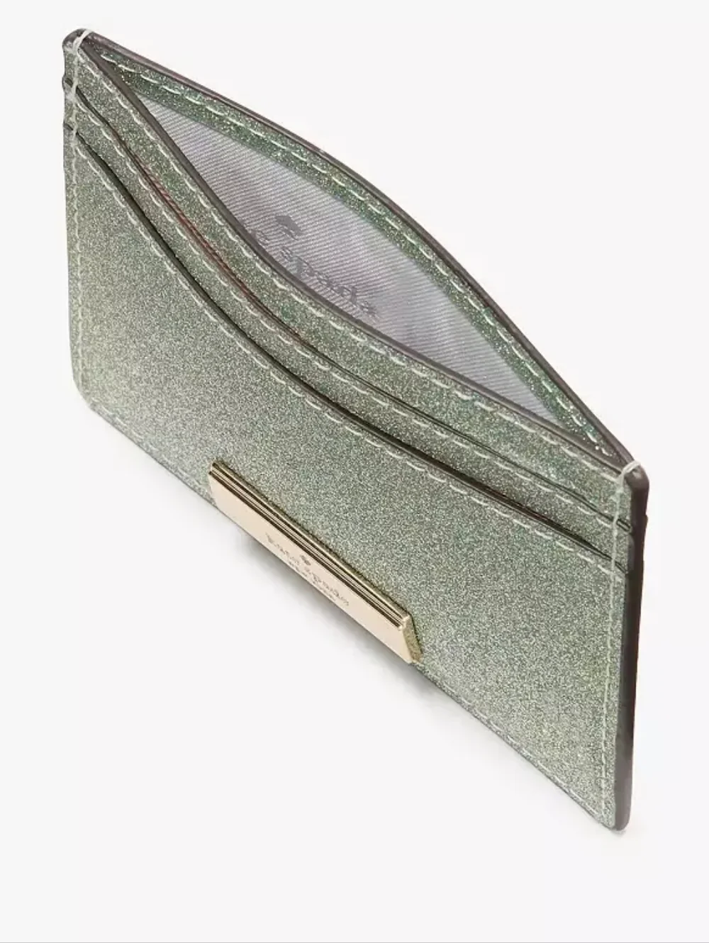Kate Spade Kenzie Boxed Glitter Small Cardholder NWT in Box